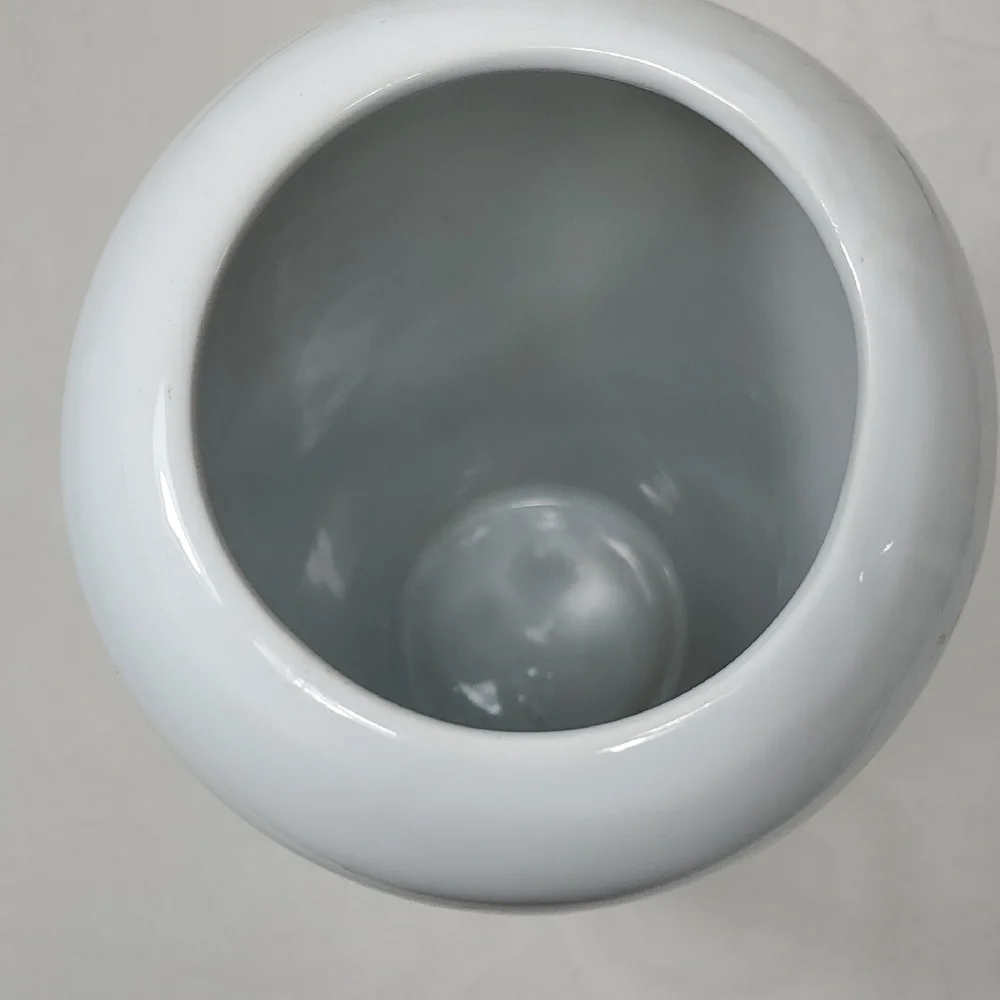 White Ceramic Vase Flowers